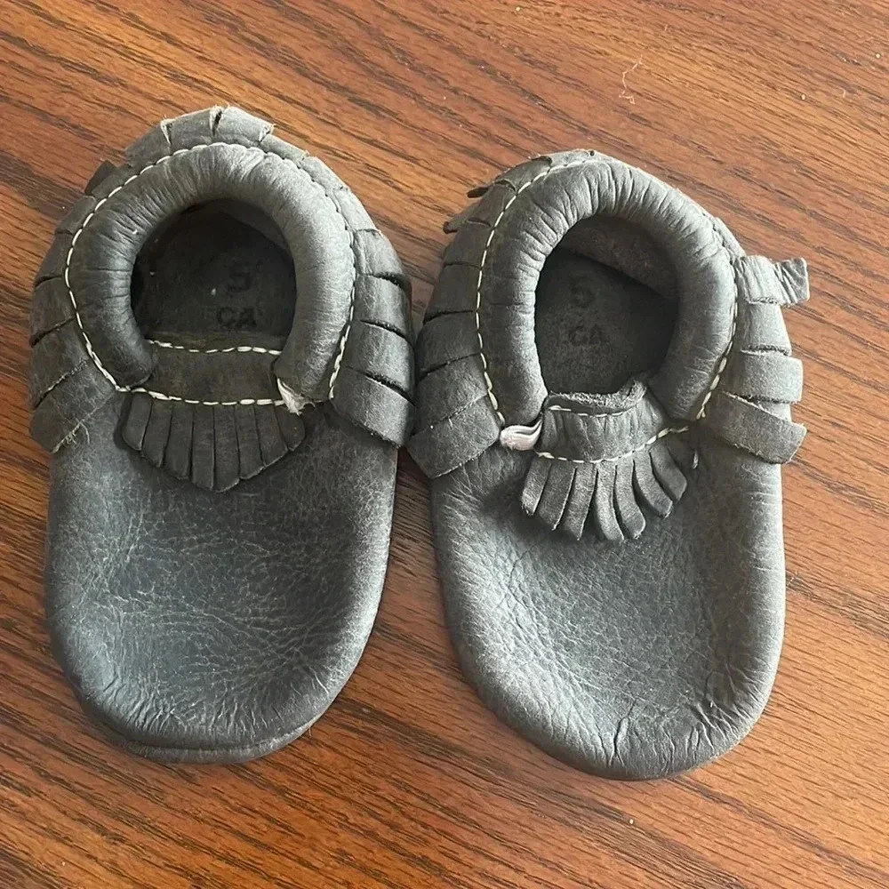 Charcoal Freshly Picked Moccasins 5